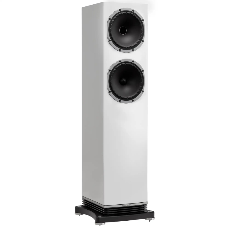 Fyne Audio  F502 - Hvid piano lak - KUN 1 S�T TILBAGE!